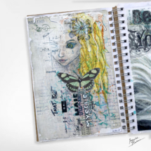 Half Myself Art Journal Ingvild Bolme